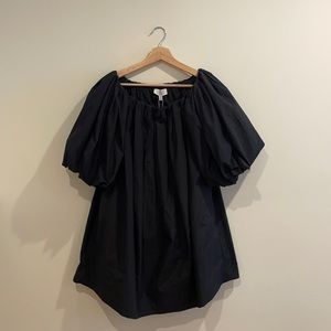 & other stories black mini dress